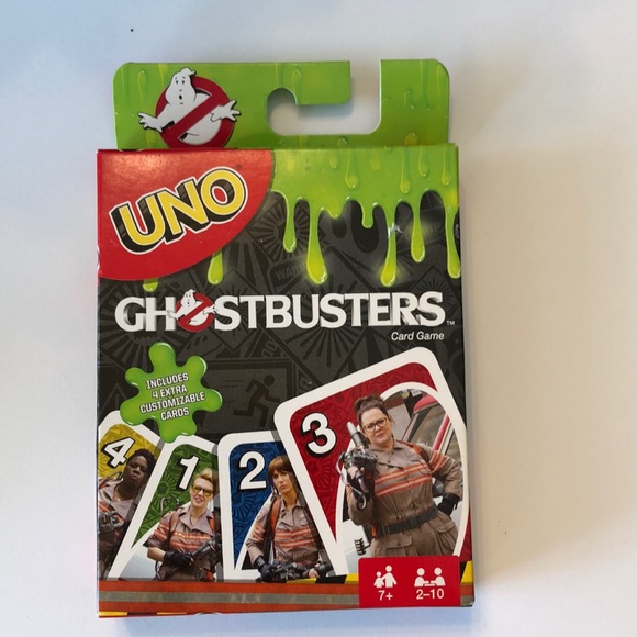 Mattel Toys Ghostbusters Uno Cards Poshmark
